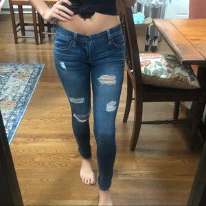 American Eagle Ripped Jean Jeggings